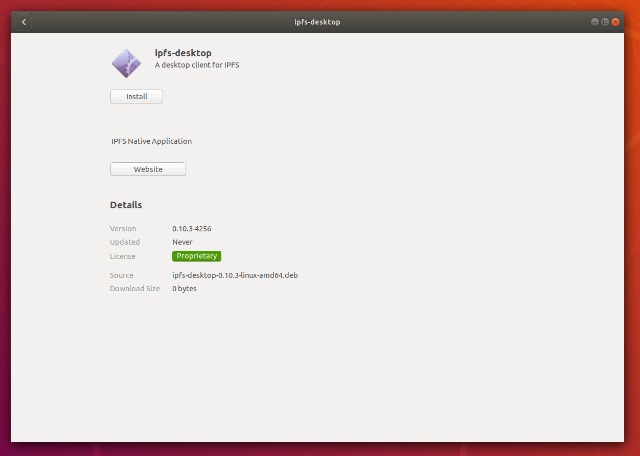 Install screen within the Ubuntu software installation window.